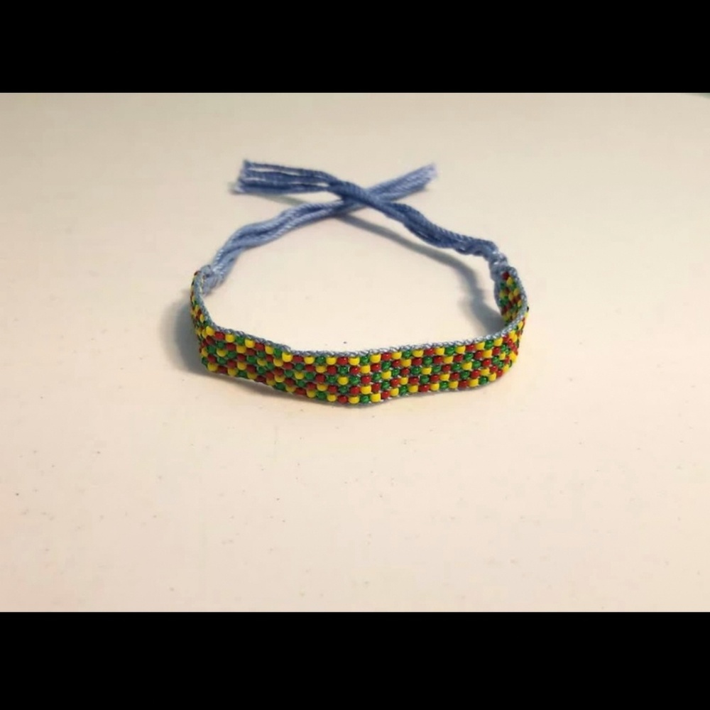 Sale new handwoven Patterned Beaded Bracelet